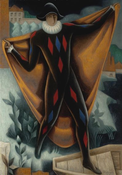 Metzinger Jean | ARLEQUIN | MutualArt Jean Metzinger, Modern Words, Georges Seurat, Murals Street Art, Cubism, Magazine Art, French Art, Op Art, Art Auction