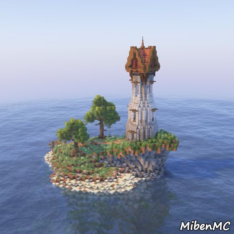 A Minecraft Medieval Lighthouse with full interior!
Download this build on my Patreon via the link! Lighthouse Minecraft Ideas, Minecraft Medieval Lighthouse, Minecraft Lighthouse Medieval, Minecraft Lighthouse Ideas, Minecraft Harbor, Medieval Lighthouse, Beacon Minecraft, Minecraft Lighthouse, Minecraft Idea