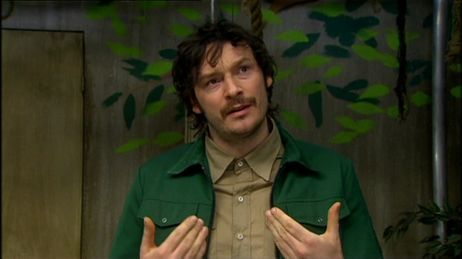 Mighty Boosh. Forest casual... for the leafy gent Howard Moon, Julian Barratt, Mighty Boosh, The Mighty Boosh, Noel Fielding, Imaginary Boyfriend, Through Time And Space, Famous Men, Online Poker