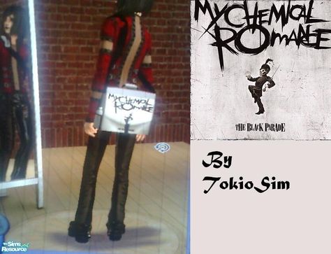 Mcr Sims 4 Cc, Sims 2 Cc, Ts2 Cc, Reaction Images, Black Parade, Sims 1, Sims Community, Emo Scene, Electronic Art