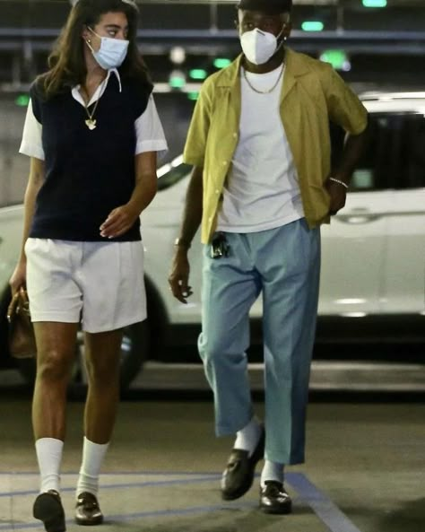 Tyler The Creator Loafers Outfit, Reign Judge And Tyler, Tyler The Creator Loafers, Tyler The Creator Style Outfits, Tyler The Creator And Reign Judge, Reign Judge Outfits, Tyler The Creator Aesthetic Outfit Women, Tyler The Creator Clothes, Tyler The Creator Aesthetic Outfit