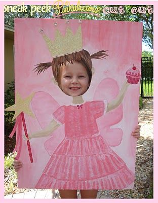 Pinkalicous cut out.  Yep, it's decided.  This WILL be the birthday theme.  ;) Pinkalicious Birthday Party, Pinkalicious Party, Princess Tea Party, Fancy Nancy, Princess Theme, Festa Party, Fairy Birthday, Princess Birthday Party, 4th Birthday Parties