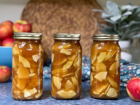 Canning Apple Pie Filling, Canned Apple Pie, Apple Pie Filling Recipe, Canning Apples, Apple Pie Filling Recipes, Homemade Apple Pie Filling, Canned Apple Pie Filling, Homemade Apple Pie, Pie Filling Recipes