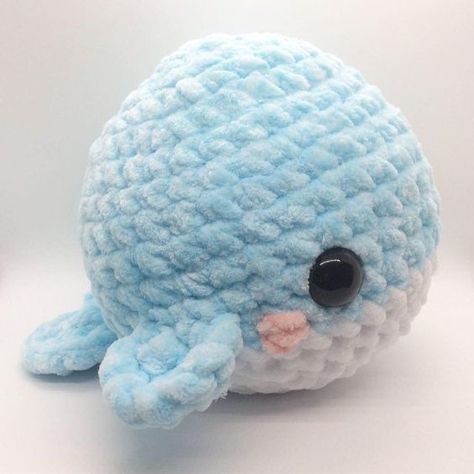 Crochet patterns Loomigurumi Patterns, Crochet Whale Pattern, Whale Cute, Giant Whale, Crochet Stuffed Animals, Doll Amigurumi Free Pattern, Crochet Whale, Whale Plush, Whale Gift