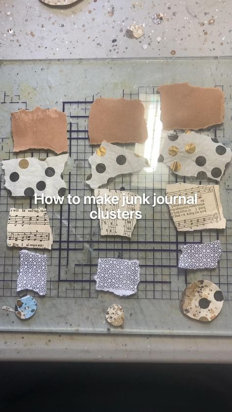 🧭

Learn how to create beautiful and functional junk journal clusters with this easy tutorial. Includes tips on choosing materials, arranging your clusters, and adding embellishments. #junkjournal #junkjournaling Make Junk Journal, Chimney Swift, Journal Clusters, Makers Studio, Handmade Journals Diy, Journal Therapy, Glue Book, Art Journal Therapy, Art Journal Techniques