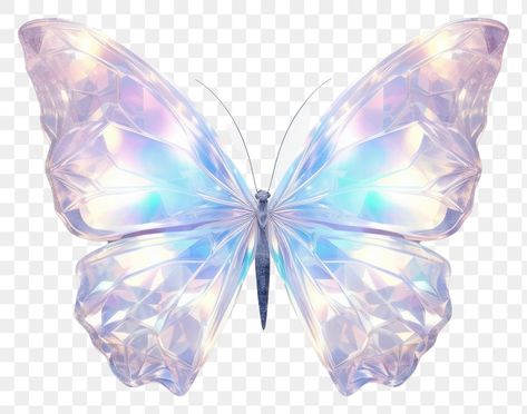 Butterfly Accessories, Holographic Butterfly, Png Butterfly, Crystal Fairy, Wings Butterfly, Leopard Art, Butterfly Crystal, Flower Gift Ideas, Diy Butterfly