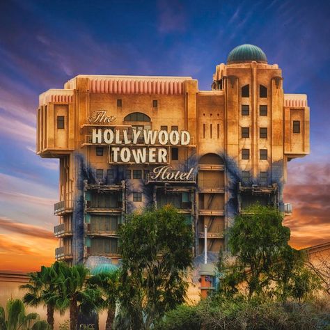 Hollywood Tower Hotel, Hollywood Tower, Tower Of Terror, Disneyland Paris, Disneyland, Tower, Hollywood, Paris, Hotel