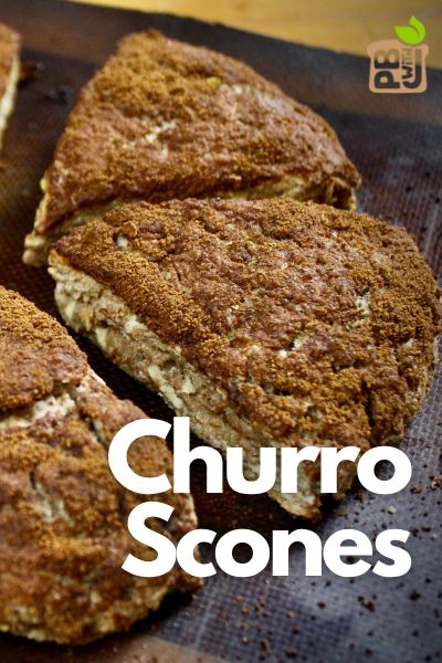 How to make Plant-Based Churro Scones - Plant-Based with Jeremy Mexican Scones, Churro Scones, Sourdough Scones, How To Make Scones, Dairy Free Baking, Scones Ingredients, Artisan Bread Recipes, Wfpb Recipes, Eat Pretty