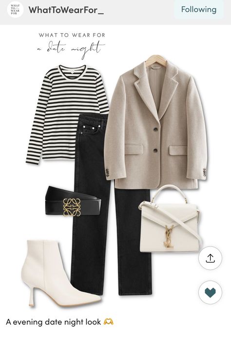 Wool Blazer Outfit, White Blazer Outfit, White Blazer Outfits, Cream Blazer, Blazer Outfit, White Boots, Blazer Outfits, White Blazer, Night Looks