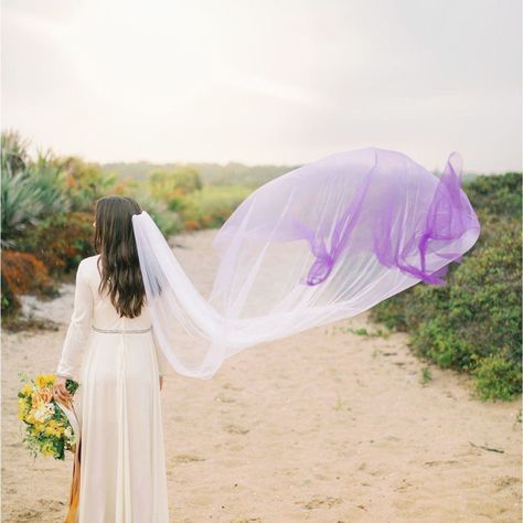 Ombre Veil, Wedding Purple Veil, Purple Wedding Veil, Wedding Cape Veil, Lavender Cape, Ombre Purple Veil, Colored Veil, Dip Dyed Veil, purple wedding, purple bride - champagne and grit Wedding Dresses Camo, Purple Wedding Veil, Ombre Veil, Colored Veil, Lavender Veil, Wedding Rings Elegant, Purple Veil, Wedding Cape Veil, Large Family Poses