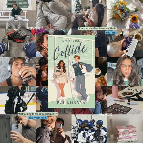 Summer Preston Collide, Aiden Crawford Aesthetic, Off The Ice Collide Book, Summer And Aiden Collide, Collide Bal Khabarovsk Aesthetic, Ice Hockey Romance Books, Collide Book Aesthetic, Collide Bal Khabra Book, Collide Bal Khabra Book Aesthetic