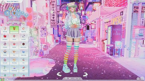 Kawaii Cyberpunk, Sims 4 Cas Background, Cas Background, Sims 4 Cheats, Sims 4 Cas Mods, Cc Folder, Sims 4 Body Mods, Tumblr Sims 4, Sims 4 Characters