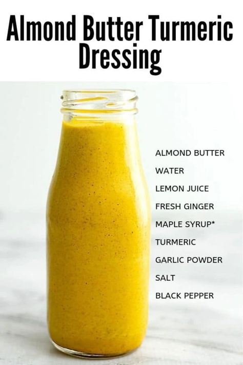 Turmeric Dressing, Low Carb Salad Dressing, Butter Dressing, Dressing Healthy, Salad Dressing Recipes Healthy, Salad Dressing Recipes Homemade, Low Carb Salad, Healthy Salad Dressing, Ginger Turmeric