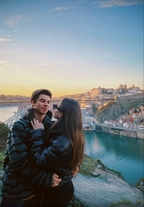 Couple In Portugal, Portugal Couple Photos, Couple Selfies, Portugal Travel, Porto Portugal, Couple Pictures, Travel Pictures, Lisbon, Dream Life