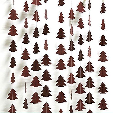 Christmas Decoration From Paper, Hygge Party Decor, Sustainable Holiday Decorations, Rustic Garland Christmas Decor, Winter Woodland Baby Shower Theme, Christmas First Birthday Boy, Flannel Christmas Decor, Cheap Outdoor Christmas Decorations, Earthy Christmas Decor