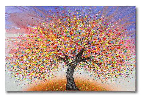 Tree Of Life Artwork, Paintings Beautiful, Tree Of Life Painting, Tree Abstract, Tree Paintings, Abstract Tree Painting, Abstract Tree, Simple Acrylic Paintings, Cross Paintings