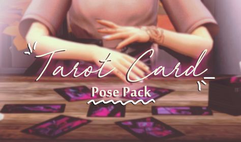 Tarot Card Pose Pack Sims 4 Cloak, Sims 4 Pets Mod, Sims 4 Nails, Cc Card, Los Sims 4 Mods, Sims 4 Couple Poses, Ts4 Poses, Sims Medieval, 4 Family