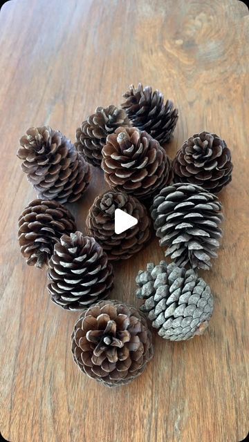 Home Decor With Pine Cones, Cone Decorations Christmas, Crafting With Pinecones, Pine Cones Flowers, Pine Cone Diy Christmas, Decoration With Pine Cones, Christmas Decoration With Pine Cones, Christmas Decor Ideas With Pine Cones, Diy Christmas Decorations With Pinecones