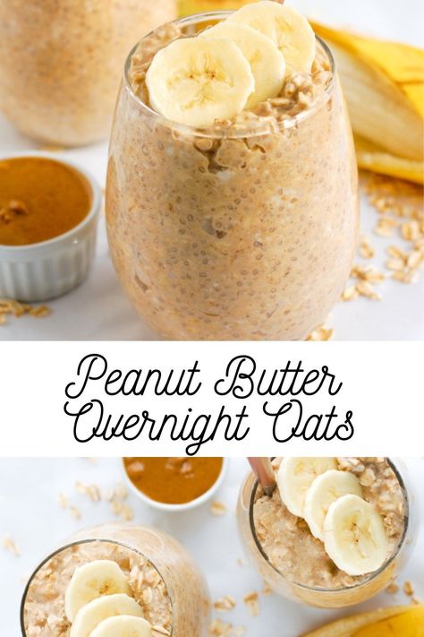 Prep Ahead Breakfast, Overnight Oats Healthy Clean Eating, Mealprep Breakfast, Oats With Yogurt, Overnight Oats In A Jar, Overnight Oats With Yogurt, Healthy Oats, Office Food, Oats Overnight