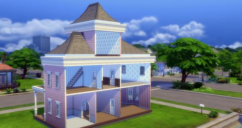 Dollhouse Challenge The Dollhouse Challenge is a useful challenge if you want to follow your Sims on every floor without … Sims 4 Dollhouse, Dollhouse Build, Disney Dollhouse, Building Challenge, Los Sims, Disney Dolls, Sims House, Simple Ideas, The Sims4