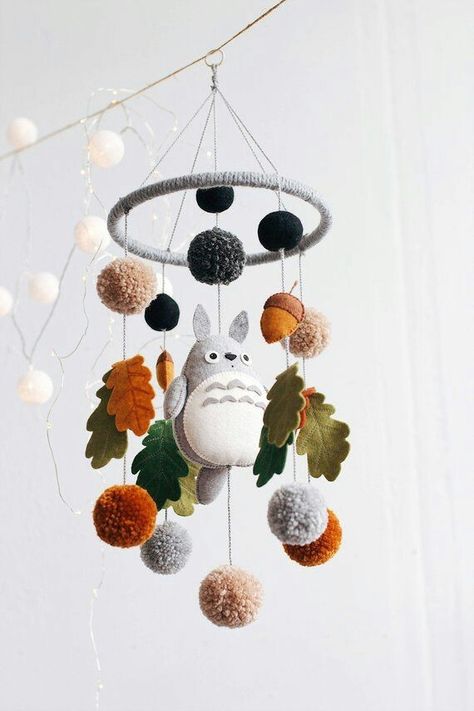 Animal Mobile, Mobile Hanging, Baby Mobil, Cot Mobile, Mobile Nursery, Baby Crib Mobile, Shower Bebe, Felt Baby, Hanging Mobile