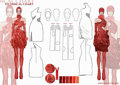 PORTFOLIO 23/24 - Fashion design - Viet.ver :: Behance Portfolio Design Fashion, Fashion Portfolio Template, Profolio Design, Fit Portfolio, Mood Board Fashion Inspiration, Portfolio Fashion, Professional Portfolio, Style Sheet, Visual Merchandising Displays