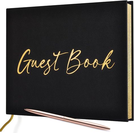 Guest Sign In Book, Wedding Glassware, Guest Signing, Lots Of Makeup, Guest Book Sign, Floral Image, Wedding Book, Wedding Supplies, Wedding Guest Book