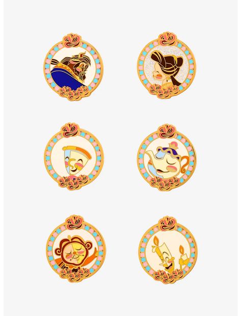 Loungefly Disney Beauty And The Beast Art Deco Blind Box Enamel Pin Cogsworth And Lumiere, Beast Art, Beauty And The Beast Art, Pins Enamel, Disney Beauty And The Beast, Loungefly Disney, Blind Box, Art Deco Inspired, Disney Pins