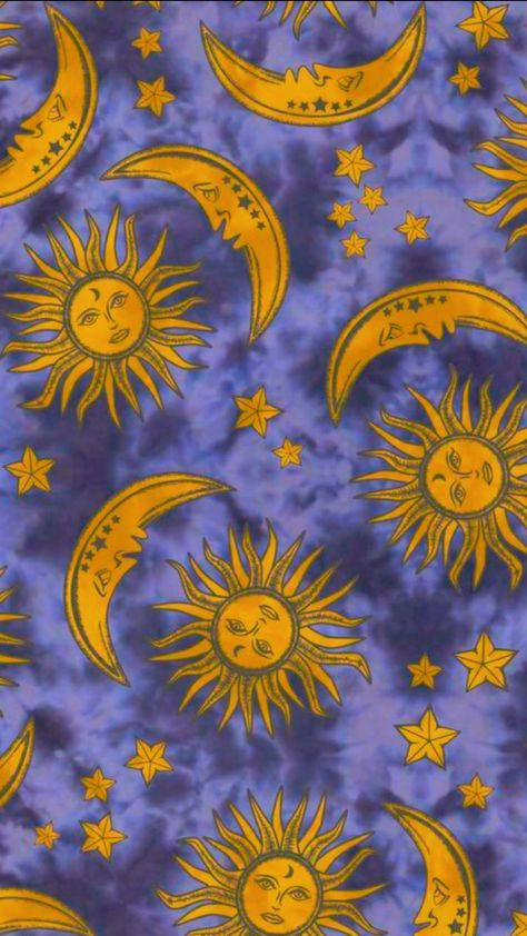 Hippy Wallpapers Aesthetic, Hippie Lockscreen, Sun And Moon Wallpaper, Hippie Background, Sci Fi Wallpaper, Witchy Wallpaper, Hippie Wallpaper, Celestial Art, Edgy Wallpaper