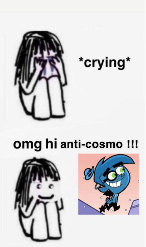 Anti Cosmo Icon, Fairly Odd Parents Characters, Anti Cosmo, Cosmo Fairly Odd Parents, Fairy Oddparents, Cosmo And Wanda, Fairly Oddparents, The Fairly Oddparents, Fairly Odd Parents