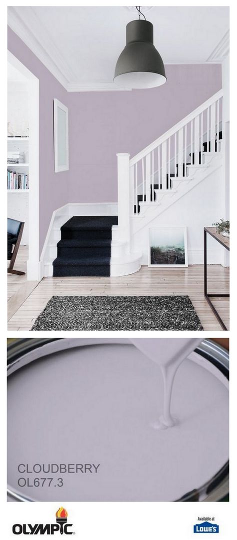 Trending Paint Colors, Purple Rooms, Bedroom Paint Colors, Interior Modern, Bedroom Paint, Kitchen On A Budget, Remodeling Ideas, Paint Colors For Home, Room Paint