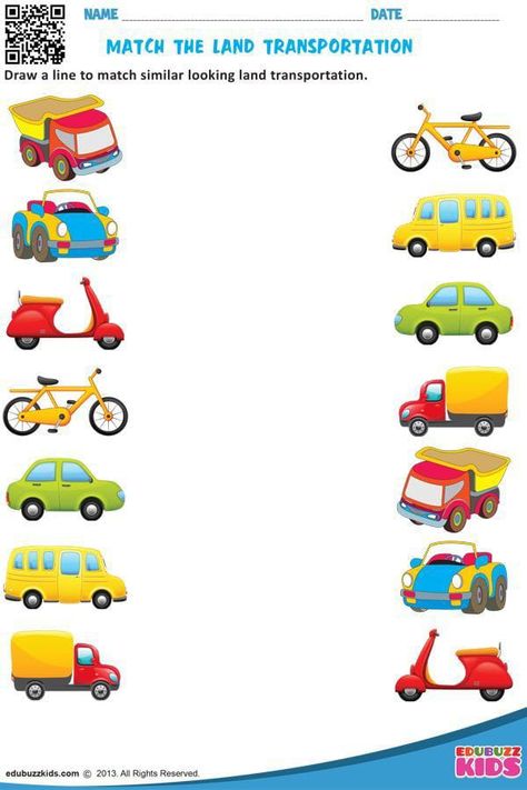 Kindergarten Transportation, Colour Activities, Transportation Preschool Activities, Transportation Worksheet, Preschool Transportation, Transportation Activities, Fun Worksheets For Kids, Transportation Preschool, Homeschool Worksheets