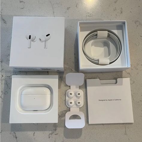 Apple | Headphones | Apple Airpods Pro 2nd Generation With Magsafe Wireless Charging Case White | Poshmark Airpod Pros, Iphone Headphones, Pod House, Airpods Apple, Apple Headphone, Headphones Wireless, Apple Air, Airpods 2, Apple Airpods Pro