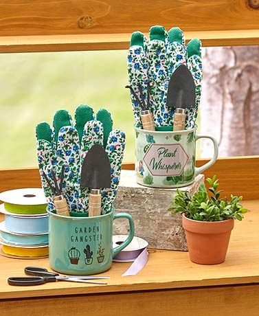 Mug Sets, Gardening Gift Baskets, Homemade Gift Baskets, Best Gift Baskets, Lakeside Collection, Unique Mothers Day Gifts, Cadeau Diy, Ltd Commodities, Homemade Christmas Gifts