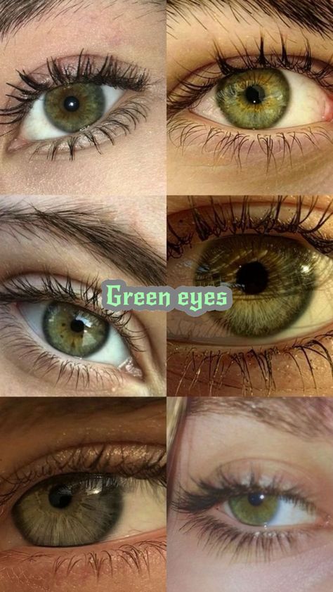 Dark Green Eyes Aesthetic, Green Eyes Aesthetic, Olive Eyes, Pretty Eyes Color, Dark Green Eyes, Brown Eyes Aesthetic, Eye Color Chart, Eyes Aesthetic, Beautiful Eyes Color