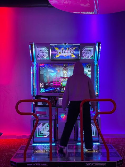 Arcade Dance Machine, Machine Reference, Wii Dance, Saw Traps, Vegas Pools, Arcade Room, Future Games, Dance Games, Arcade Game Room