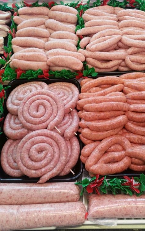 All our sausages are handmade on the premises by our master butcher using only the finest and leanest cuts Content Warning, Sausages, In The Flesh, Underworld, Food And Drink, Meat, Collage, Pins, Quick Saves