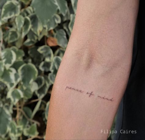 Fully Known Tattoo, Fineline Cursive Tattoo, Fineline Writing Tattoo, Fine Line Cursive Tattoo, Dainty Cursive Tattoo, Heavenly Tattoos, Heaven Sent Tattoo, Flourish Tattoo, Made In Heaven Tattoo