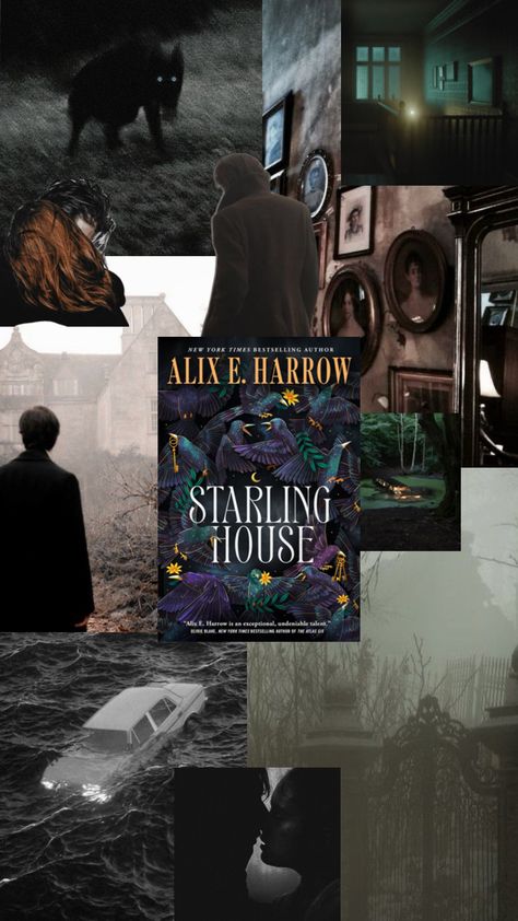 Starling House by Alix E. Harrow (2/1/24) (⭐️⭐️⭐️/5) Starling House Aesthetic, Starling House Fan Art, Starling House, Booktok Fanart, Books Edits, Book Reading Journal, Story Aesthetic, House Aesthetic, House Fan