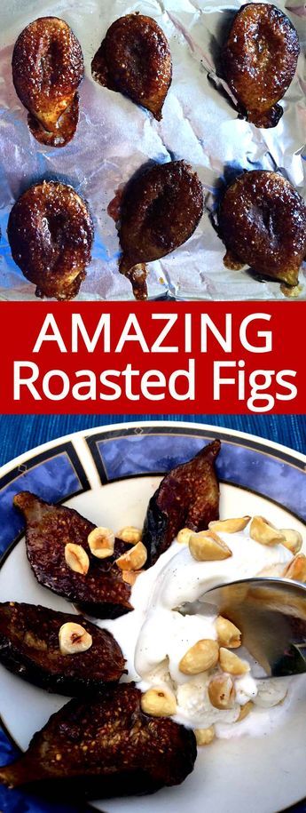 Figs Recipe, Roasted Figs, Fig Recipes, Fresh Figs, What To Make, Fruit Desserts, Fruit Recipes, Appetizer Snacks, Just Desserts