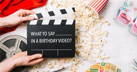 10 Creative Happy Birthday Video Ideas for Ones You Care Birthday Video Making Ideas, Birthday Clips Idea, Video Greetings Ideas Birthday, 30th Birthday Video Ideas, Birthday On Film, Video Birthday Message Ideas, 40th Birthday Video Message Ideas, Birthday Video Ideas, Boss Birthday