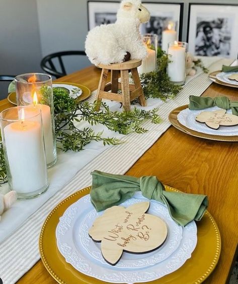 Sheep Table Decorations, Lamb Centerpieces, Lamb Baby Shower Ideas, Sheep Baby Shower Theme, Lamb Theme Baby Shower Ideas, Sheep Baby Shower Ideas, Little Lamb Baby Shower Ideas, Lamb Baby Shower Theme, Lamb Baby Shower Invitations