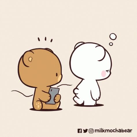 Milk And Mocha Bear Love, Mocha Bear Gif, Milk And Mocha Bear Gif, Milk And Mocha Bear, Milk Mocha Bear, Sleeping Gif, Milk And Mocha, Mocha Bear, Get Some Rest