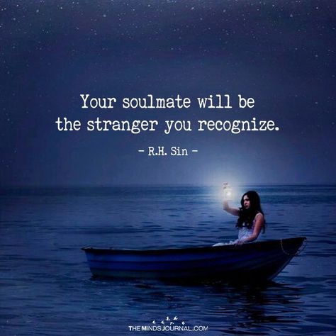 Your Soulmate Will be The Stranger You Recognize - https://themindsjournal.com/soulmate-will-stranger-recognize/ Soulmate Test, Stranger Quotes, Unexpected Love Quotes, Sin Quotes, Unexpected Love, A Course In Miracles, Soulmate Quotes, The Stranger, 8th Sign