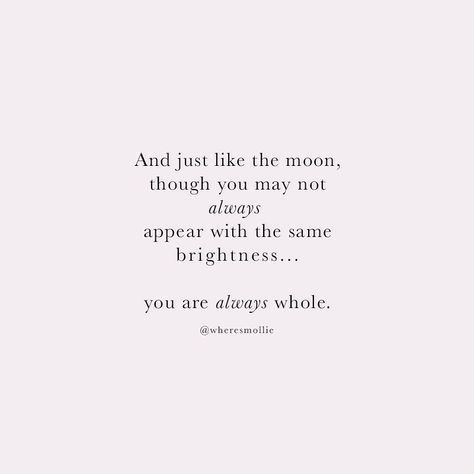 Mollie on Instagram: “Always 💫 To be happy all the time is a very unrealistic expectation and a huge pressure that we often put on ourselves. We must stop…” And Just Like The Moon Quotes, Just Like The Moon Quotes, Like The Moon Quote, The Moon Quotes, Pressure Quotes, Expectation Quotes, Moon Quotes, Unrealistic Expectations, To Be Happy