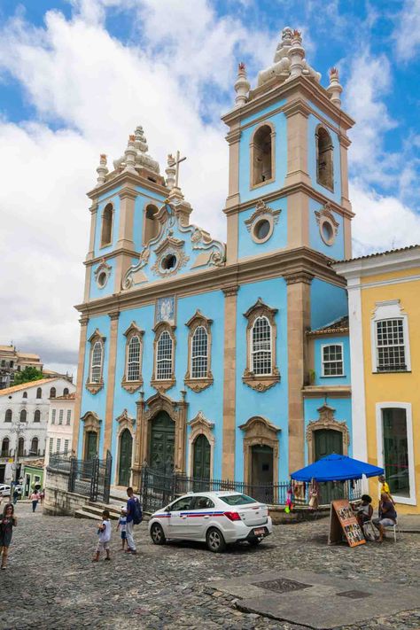 Salvador Brazil, Manifestation Prayer, Sao Francisco, Heavenly Places, Brazil Travel, Colourful Buildings, Colonial Architecture, North And South America, This City