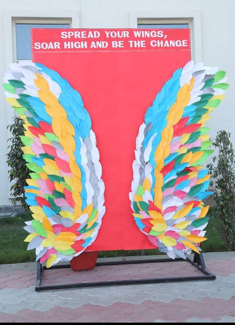 Selfie Booth Ideas For School, Child Day Ideas, Selfie Point Ideas For College, Decoration For Teachers Day Celebration, Selfie Point Ideas For School, Selfie Stand Decoration, Teachers Day Decoration Ideas Stage, Selfie Stand Ideas For School, Children Day Decoration Ideas For School