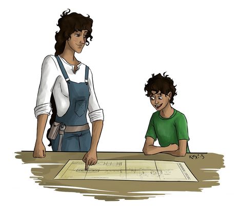 Leo Valdez and Esperanza :"( Esperanza Valdez, Leo And Nico, Leo And Calypso, The Last Olympian, Daughter Of Poseidon, Team Leo, Fictional Character Crush, Leo Valdez, Percy Jackson Art