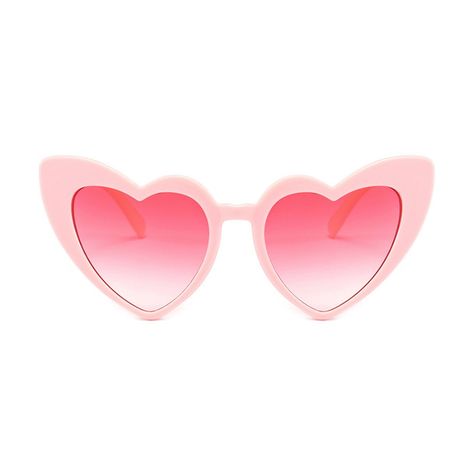 Pink Heart Sunglasses | Birdy Grey Swag Bags, Cat Eye Colors, Heart Eye, Heart Shaped Glasses, Retro Heart, Sunglasses Pink, Birdy Grey, Cute Sunglasses, Shaped Sunglasses