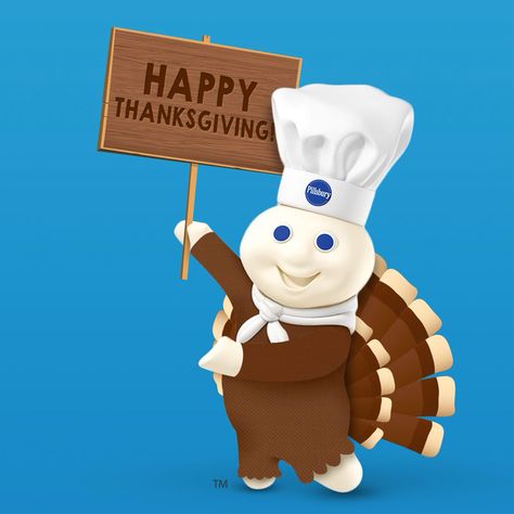 Happy Thanksgiving! Pillsbury Doughboy Drawing, Quick Thanksgiving Recipes, Pillsbury Dough Boy, Halloween Door Decorations Classroom, Happy Thanksgiving Meme, Boy Pics, Happy Thanksgiving Memes Humor, M&m Characters, Christmas Wallpaper Free